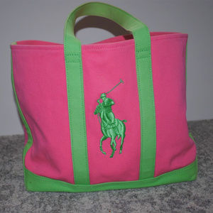 Ralph Lauren Canvas Tote Bag